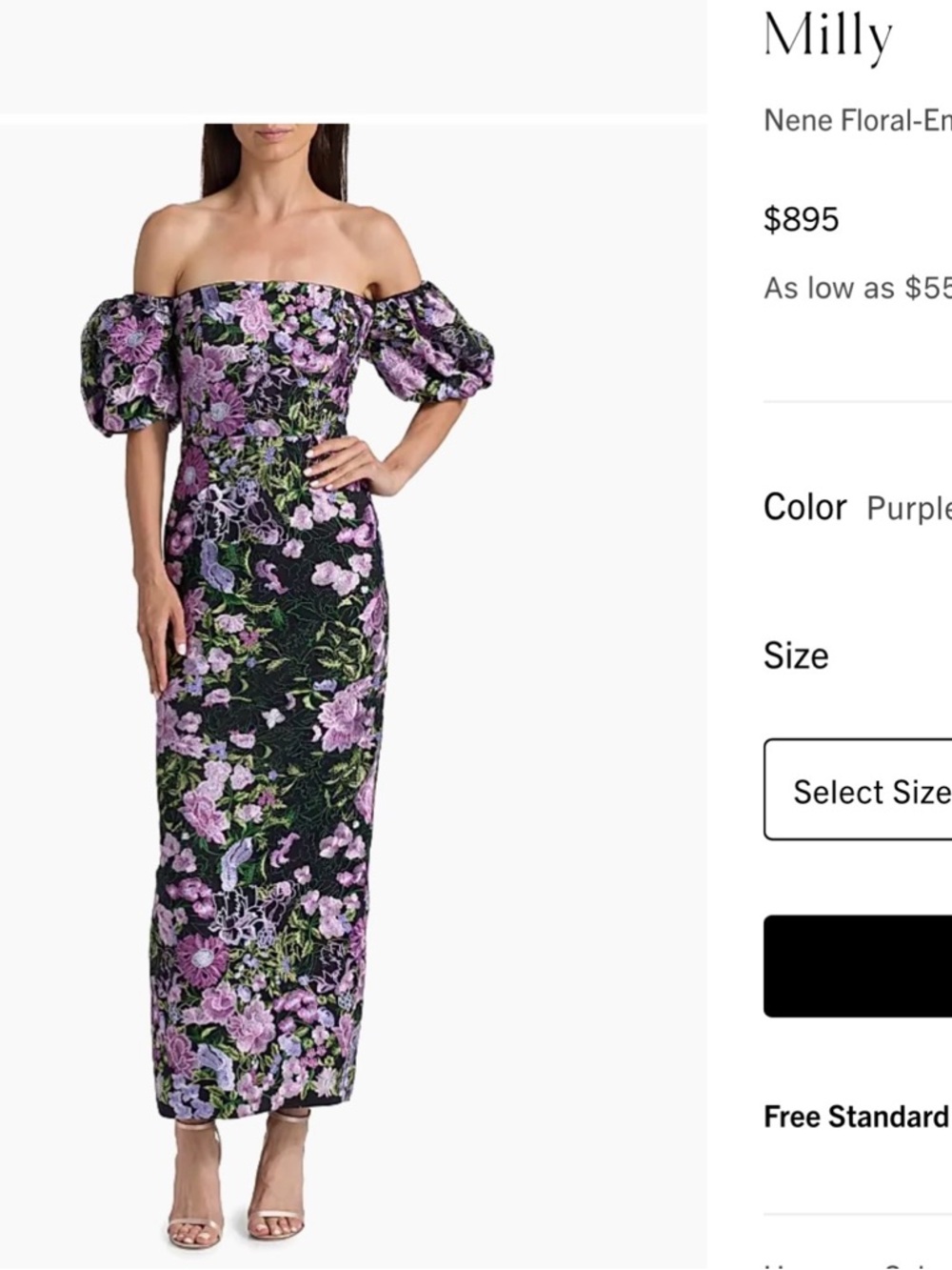 Milly -MOG/MOB Elegant Special Occasion Dress